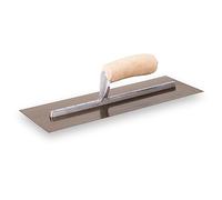 MARSHALLTOWN Curry Style Trowel, 14x5 Inches, Ideal for Plastering and EIFS, Made in the USA, 103CST