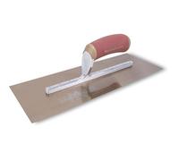 Marshalltown DuraFlex Finishing Trowel, 35.6 x 12.7 cm, 248 mm Mounting, DuraSoft Handle, Made in USA, 4471DFD