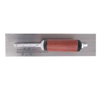 Marshalltown Finishing Trowel,12 Inch by 3 Inch, Perfect for Spackling, Sheetrock, Stucco, Concrete, EIFS and More, DuraCork Curved Handle, High Carbon Steel Blade, Xtralite Mounting,MXS56DC