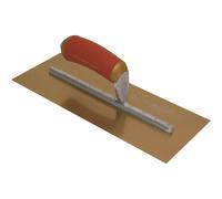Marshalltown Gold Stainless Steel Pre-Worn Plasterers Trowel