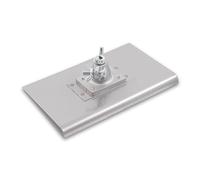 Marshalltown Lockable Full Angle Running Edge Trowel, Radius 19 mm, Lip 22 mm, for Floor and Concrete, Made of Stainless Steel, Dimensions: 254 x 152 mm