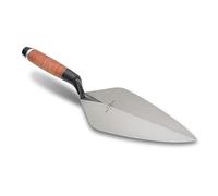 MARSHALLTOWN London Brick Trowel, 33 x 13.7 cm, Leather Handle, Made in USA, 33L12