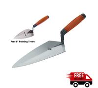 Marshalltown M1911D 11" London Style Brick Trowel DH+ FREE 5" Pointing Trowel