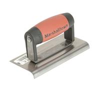 Marshalltown Cement Edger Straight End DuraSoft Handle 6 x 3in