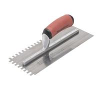 Marshalltown M502Ssdxh 6mm Stainless Steel Square Notched Trowel Durasoft Handle