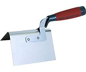 Marshalltown M50D Drywall Outside Bull Nose Corner Trowel, Red