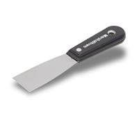 'Marshalltown M5153 1 1/2 Flexible Scraper - Plastic Handle - Silver
