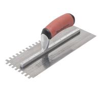 Marshalltown M5779Ssdxh 10mm Stainless Steel Square Notched Trowel Durasoft