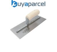 Marshalltown M701S M701S Notched Trowel V 3/16in Wooden Handle 11 x 4.1/2in M/T7