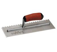 Marshalltown M702Sd M702Sd Notched Trowel Square 1/4In Durasoft Handle 11 X 4.1/2In M/t702Sd