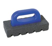 Marshalltown M840 Rub Brick 6" x 3" Square 20 Grit Plastic Handle