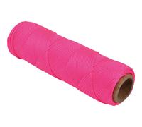 Marshalltown Masons Line M631 - Braided Nylon, Fluorescent Pink, 250 ft