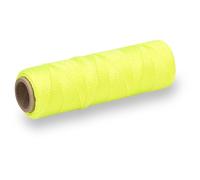 MARSHALLTOWN Mason's Line, Twisted Nylon, 76 m, Fluorescent Yellow | Sets Out Brick Courses and Site Lines, Heat Set Twisted Nylon, 76.2 m (250 ft), Fluorescent Yellow, M632