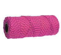 Marshalltown Masonry Line, Bonded Nylon, Pink & Black, 500 Foot, 18 Line Size, Masons and Archaeology. Made in the USA, ML615