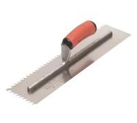 Marshalltown Mlf3816Sd Layflat 10mm Notch Trowel 16 X 4In M/tmlf3816Sd