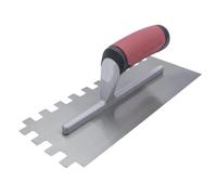 Marshalltown MNT670 13Mm Qlt Square Notched Trowel Soft Grip Handle
