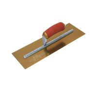 Marshalltown Plasterers Trowel MPB145GDH Gold Stainless Steel 14 x 5 in