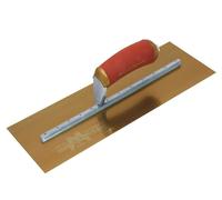 Marshalltown - MPB145GSD Pre-Worn Plasterers Trowel Gold Stainless Steel