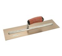 Marshalltown Mpb165Gsd Mpb165Gsd Pre-Worn Permashape Finishing Gold S/s Trowel Durasoft 16 X 5In M/tmpb165Gsd