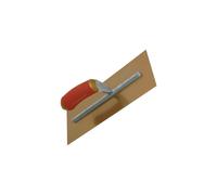 Marshalltown MPB7GSD Mpb7Gsd Pre-Worn Permashape® Finishing Gold S/S Trowel Durasoft® 12 X 5In