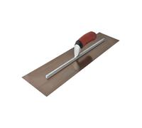 Marshalltown Mxs205gd Golden Stainless Steel Finishing Trowel Durasoft 20 X 5in