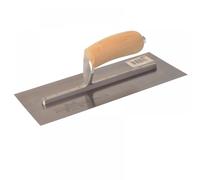 Marshalltown Finishing Trowel MXS7 – Carbon Steel, Wooden Handle, 12 x 5 in