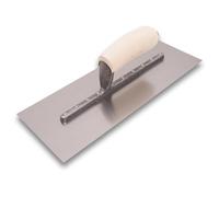 Marshalltown Finishing Trowel MXS7 – Carbon Steel, Wooden Handle, 12 x 5 in