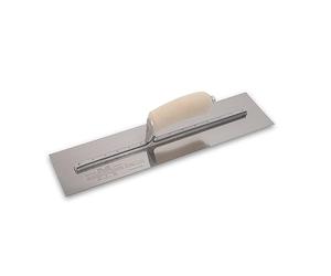 Marshalltown MXS73SS 14x4.3/4-inch Stainless Steel Trowel | Lightweight aluminium mounting delivers strength and balance for cement finishing applications.