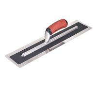 Marshalltown MPF18D Permaflex Plasterers Trowel 18" x 4.5/16â Ultra Flexible Stainless Steel with Durasoft Handle