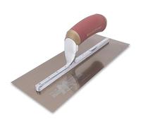 Marshalltown Trowel MPB1GSD PermaShape Pre-worn, Gold Stainless Steel 11" x 4.5" DuraSoft Handle