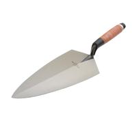 Marshalltown Brick Trowel M1910L 19L Philadelphia Pattern Leather Handle 10 in