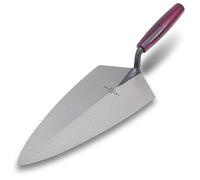 MARSHALLTOWN Philadelphia Brick Trowel, 254 x 127 mm Masonry Tool, Plastic Handle, Made in The USA, 19P10