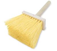 Marshalltown Plastic Bristle Stucco Dash Brush, 5-1/2 Inch Bristles, 8 Inch Hardwood Handle, Easily Create Texture on Stucco, Made in The USA, 6556