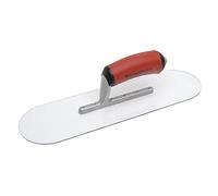 Marshalltown Pool Trowel PSP14SD DuraSoft Handle, Plastic, 356 x 102 mm | 14 x 4 GE Lexan Plastic Blade, DuraSoft Handle, 6 Rivets, Finishes Pools, Stucco and Plaster, PSP14SD