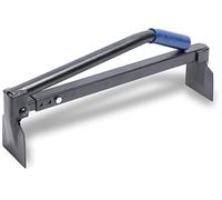 Marshalltown QLT Brick Tongs, Soft Handle, Paver Lifter Claw for Lifting | Adjusts 42.5 To 69.8 cm, Carries 6 To 11 Bricks or Pavers, Soft Grip Handle, Masonry Brick Tongs, Removal Tool, SBT49