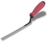 Marshalltown QLT Tuck Pointers, Soft Grip Handle, 6 1/2 x 1/4 Inch, Mortar Repair, Masonry, TPSG614