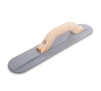 Marshalltown Round End Magnesium Hand Float, 12 Inch x 3-1/8 Inch, Standard Wooden Handle, Eliminates Float Marks, Provides Smooth Finish, Made in the USA, Concrete Float, 141