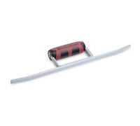 Marshalltown Solid Half-Round Sled Runner, 1/2 x 15 Inch, Assembled in USA | Forms full rounded mortar joints, works both directions, heavy gauge steel, DuraSoft handle. 609D