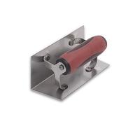 Marshalltown | Stainless Steel Internal Corner Trowel | 6in | | Designed for forming internal corners after plastering with lightweight stainless steel blades and a DuraSoft® handle.