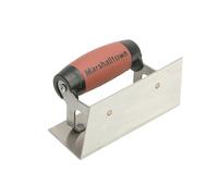 Marshalltown Stainless Steel Internal Corner Trowel Square DuraSoft Handle