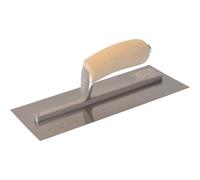 Marshalltown Plasterer's Finishing Trowel MXS1SS Stainless Steel Wooden Handle 11 x 4 1/2 in