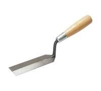 Marshalltown Steel Wooden Handle Margin Trowel Silver/brown/grey (125mm X 38mm)