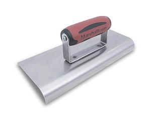 MARSHALLTOWN Straight Concrete Edger, 10 x 4 Stainless Steel Blade, 1 Inch Lip x 3/4 Radius, Made in The USA, 194SSD
