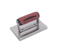 MARSHALLTOWN Straight Concrete Edger, 6 x 4 Stainless Steel Blade, 1/4 x 1/8 Lip, Made in The USA, 160SSD