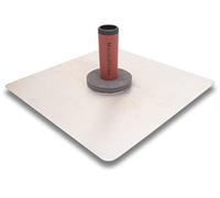 Marshalltown M5206D Magnesium Plastering Hawk 13in x 13in for Use with Lime