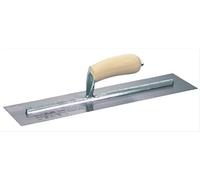 MARSHALLTOWN The Premier Line MXS56 12-Inch by 3-Inch Finishing Trowel with Curved Wood Handle