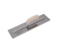 Marshalltown The Premier Line MXS62 12-Inch by 4-Inch Finishing Trowel with Curved Wood Handle
