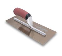 MARSHALLTOWN The Premier Line MXS7GSD 12-Inch by 5-Inch Galvanized Steel Finishing Trowel with Curved DuraSoft Handle