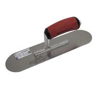 MARSHALLTOWN The Premier Line SP12SD 12-Inch by 3-1/2-Inch Steel Pool Trowel with Curved DuraSoft Handle