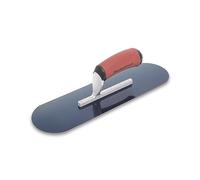 MARSHALLTOWN The Premier Line SP14BD 14-Inch by 4-Inch Blue Steel Pool Trowel with DuraSoft Handle